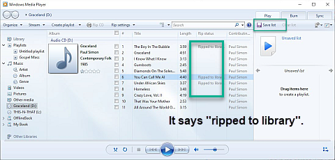 Evaluación Gigante sexual Windows 10 Media Player (WMP) How to rip tracks to a disk. - Windows 10  Forums