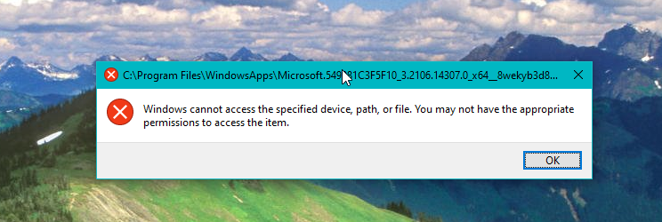 Error Windows cannot access the files.-error.png