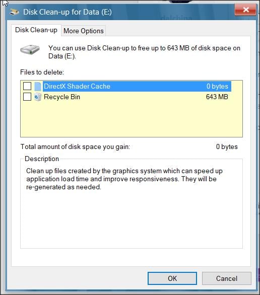 System clean clearance