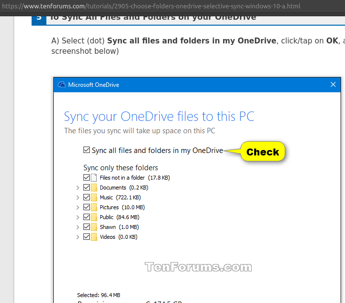 [Help!] How do I exclude My Documents from OneDrive?-folders.png