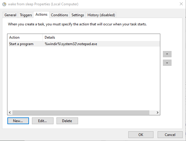 Task Scheduler to wake from sleep-actions.png