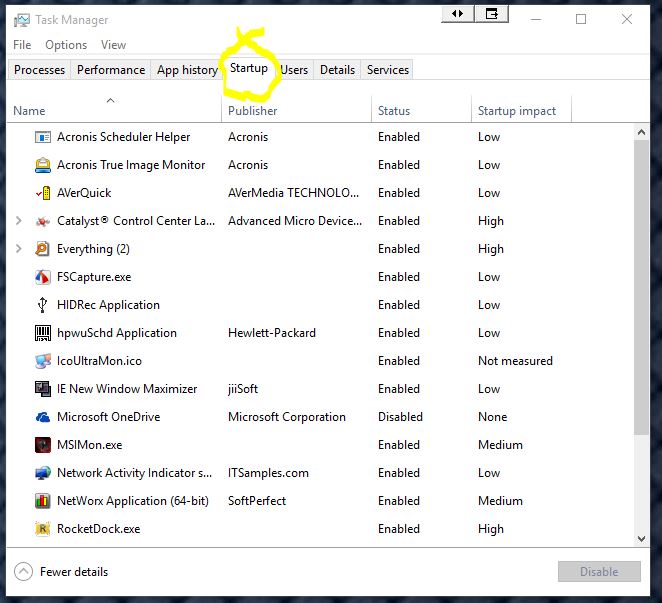 Starting new program opens program window in background-task-manager-startup-tab.jpg