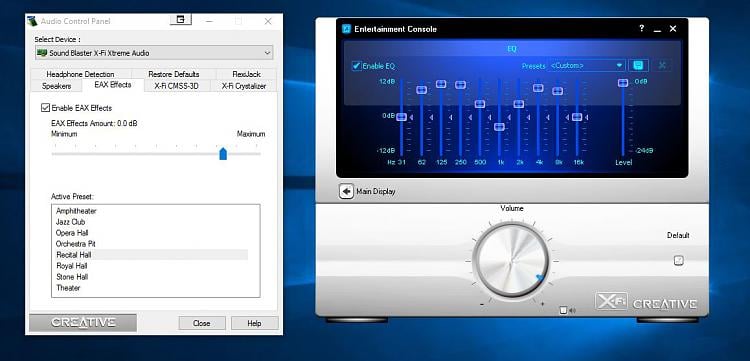 creative audio control panel windows 10 download