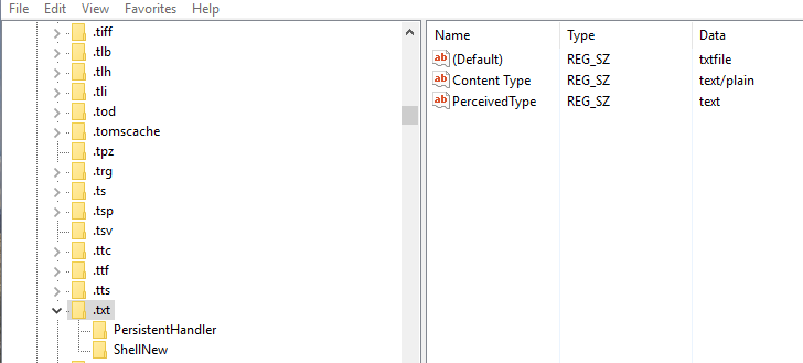 Desktop Context Menu: New No .txt file in there. How to add etc.-.txt-registry2.png