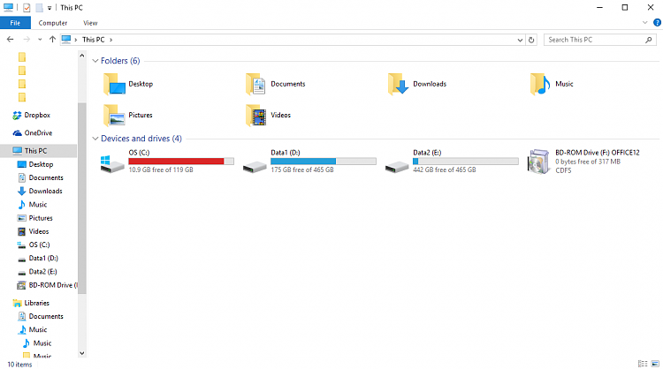 File Explorer not directing to right folder - Documents, Pictures etc.-2015-11-23.png