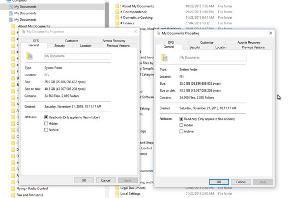 File Explorer has become a real mess-my-documents-properties.jpg