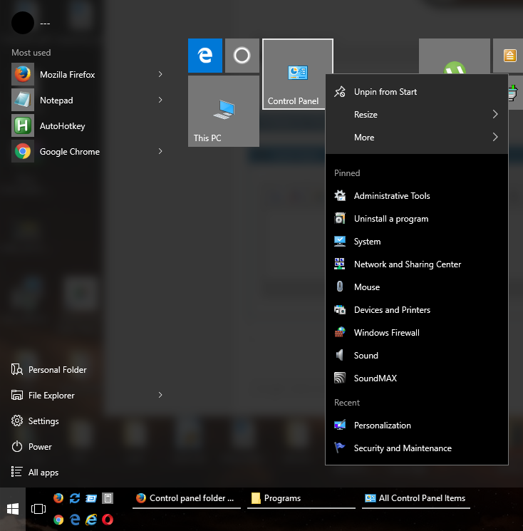 Control panel folder with subfolder list, in start menu - old style-untitled.png