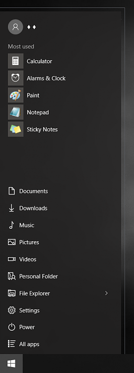 How to add icons to the left of Start Menu?-000022.png