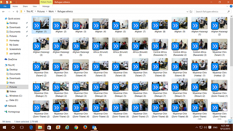 Personligt Blive ved etik Double blue arrows overlaying every folders and files after win 10. -  Windows 10 Forums