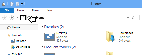 'Up' button in Windows Explorer-capture.png