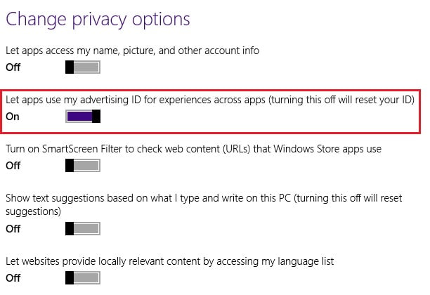 Microsoft's Windows 10 Preview has permission to watch you-privacy-options.jpg