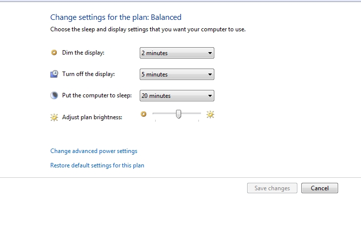 Where is Dim Display in Control Panel? - Windows 10 Forums