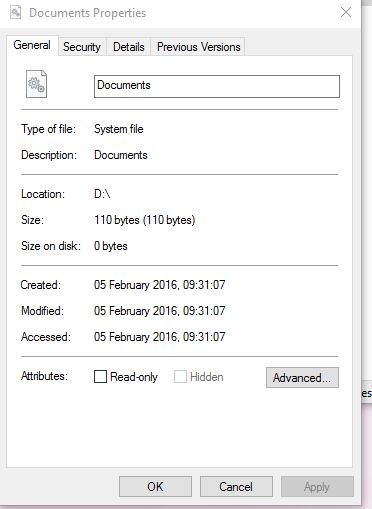 Windows 10 says that documents folder is a .sys file-1.jpg