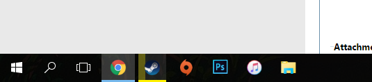 what do the colours mean on taskbar apps-screenshot-79-.png