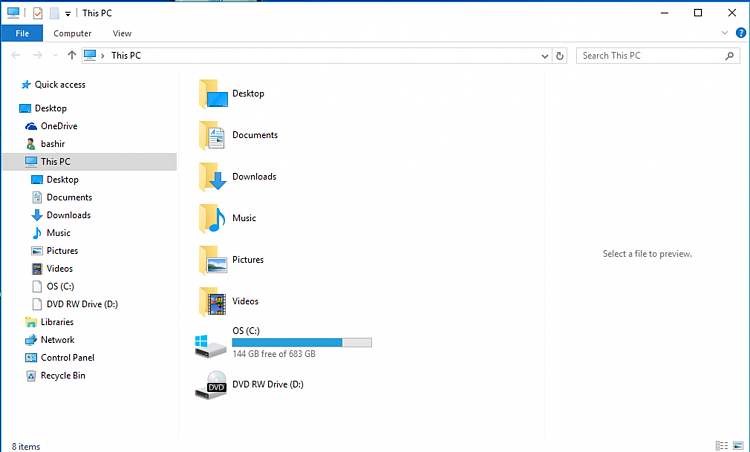 White Page Icons And Empty Folders Solved Windows 10 Forums
