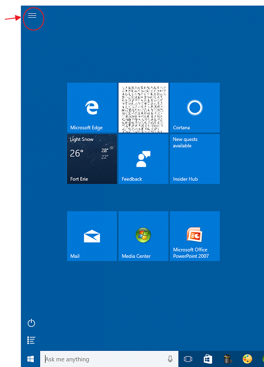 Win 10 32bit regular Start menu missing?-start-menu-left-panel.png