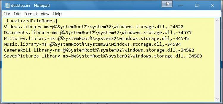 Shellclassinfo Localizedresourcename Systemroot System32 Windows Windows 10 Forums