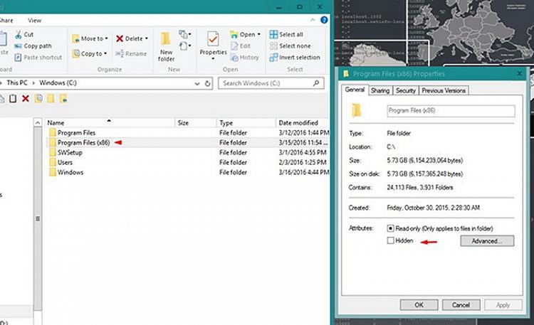 System files x