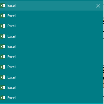 Files names not displaying-excel-workbooks.png