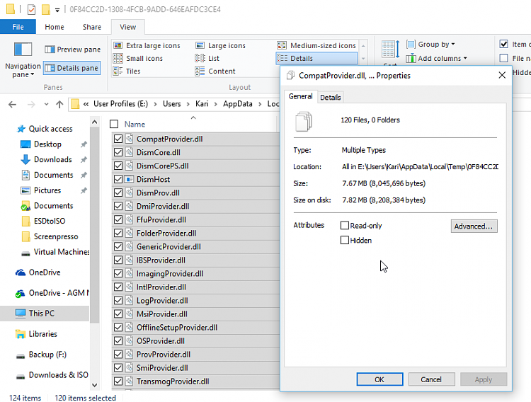 Appdata Local Temp Getting Filled Up With Many Copies Of Same Folder Windows 10 Forums