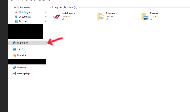 Remove useless &quot;Sharepoint&quot; from navigation pane-a6fee16422.png