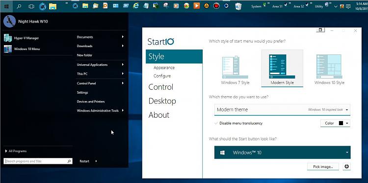 Can I remove 0-9, A, B, C...Z category display from start menu?-stardock-start10-configuration-options.jpg