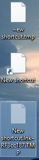 Creating shortcuts freeze explorer / create tmp files.-shortcuts.png