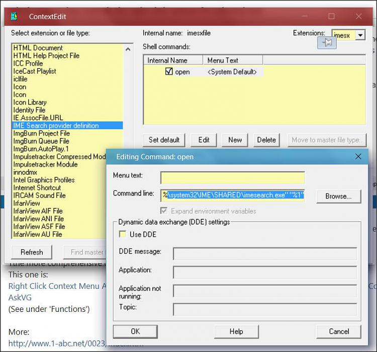 Which registry key controls the right click options for selected text-snap-2016-05-14-14.54.33.jpg