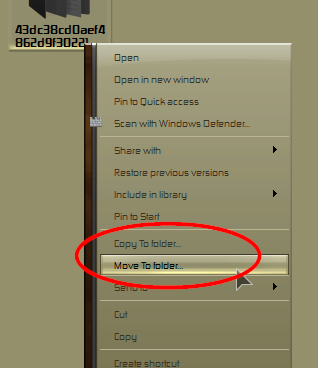 Cursor icon blocking view of folders during move-000003.png