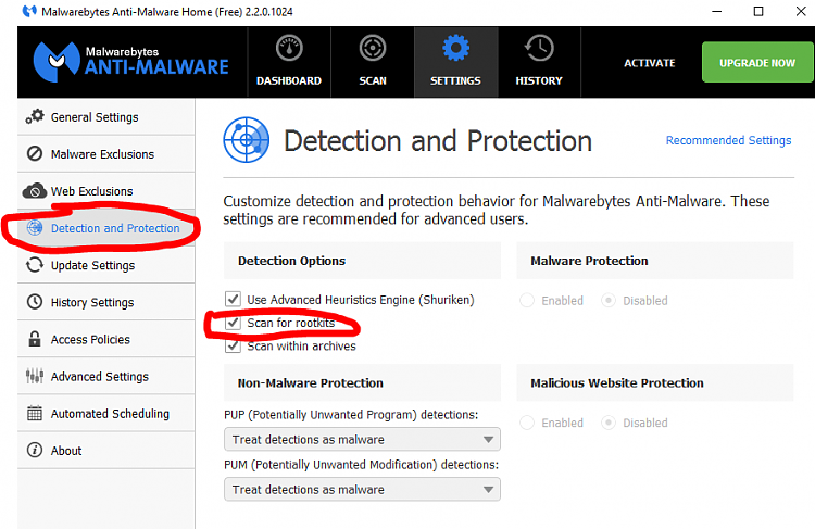 Malware or drive failure? Machine is crippled-mbam-rootkits.png