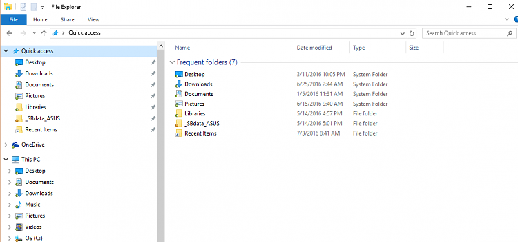 File Explorer Quick Access has Recent Folders pinned but it vanishes..-recent-folders2.png