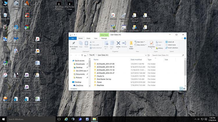 When I do a start or a restart in Win 10 I get a &quot;file manager&quot; screen-screen-shot-after-reboot.jpg