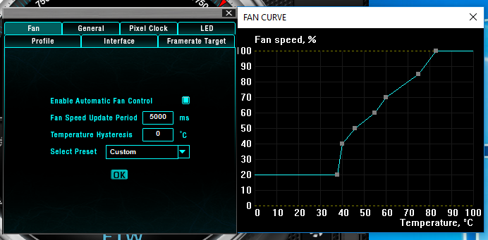 evga precision x fan curve settings evga precision x fan curve settings