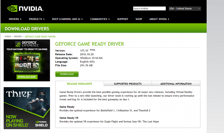 Latest NVIDIA GeForce Graphics Drivers for Windows 10-375.57.png