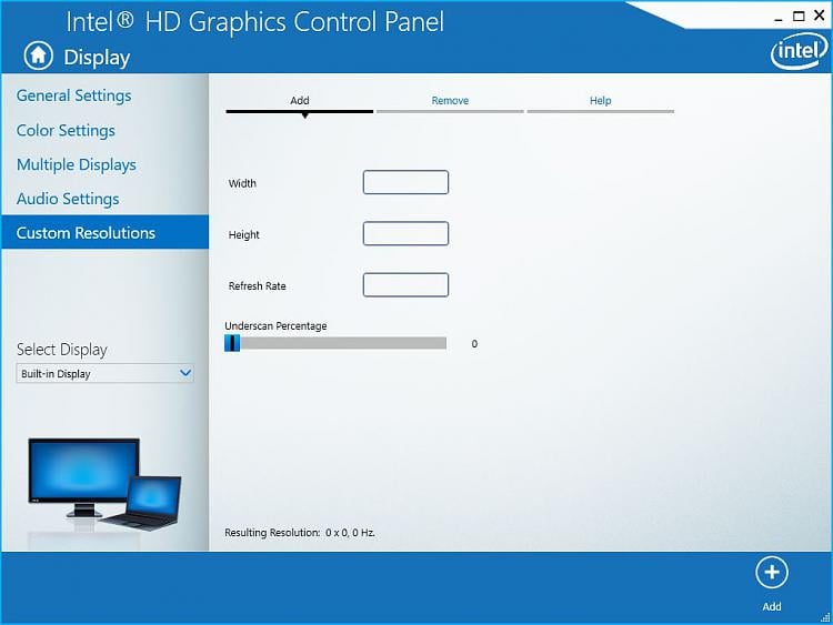 BENQ Overscan что это. Настройка intel graphics