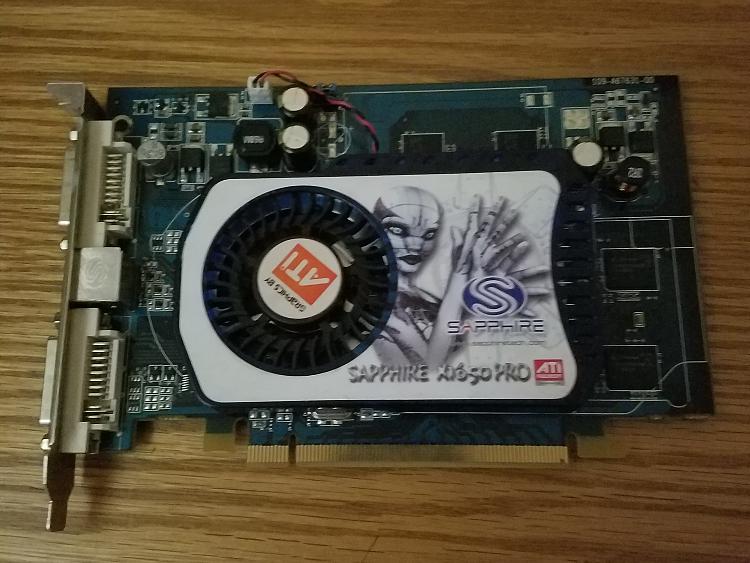 Radeon x1650 pro online drivers windows 10