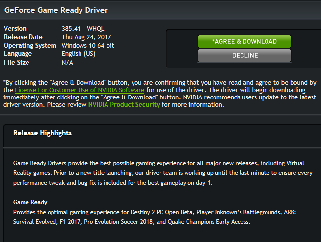 latest geforce drivers latest geforce drivers