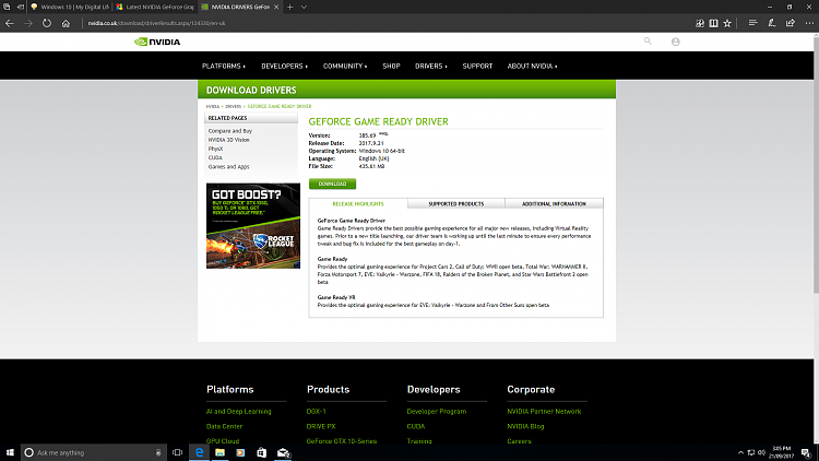 how to install nvidia drivers in safe mode