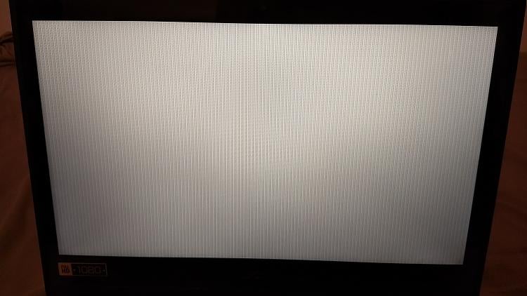 White screen with vertical lines after sleep mode Solved ...