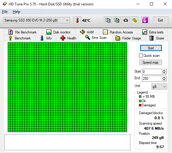 Display driver nvlddmkm stops &amp;recovers, ntdll.dll error when on Skype-hd-tune-error.png