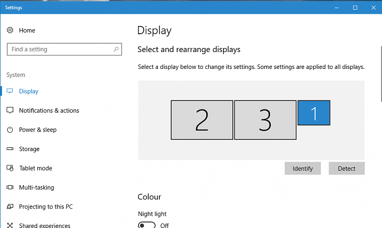 I have 2 monitors but display is showing 3-display.png