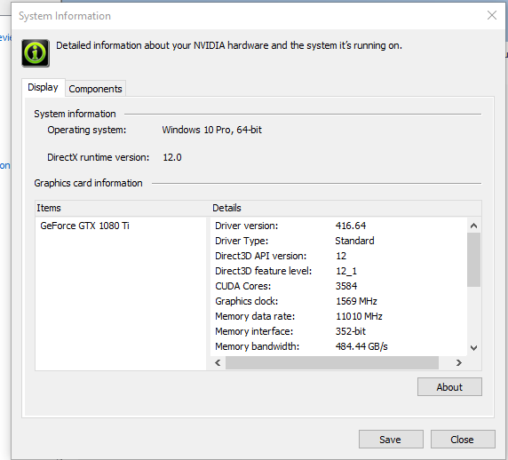 Nvidia drivers on sale standard