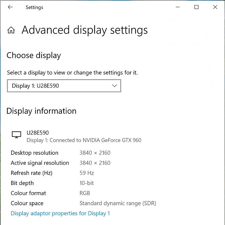 Nvidia Control Panel Custom Res Causes 10 Bit Colour To Revert Back Windows 10 Forums