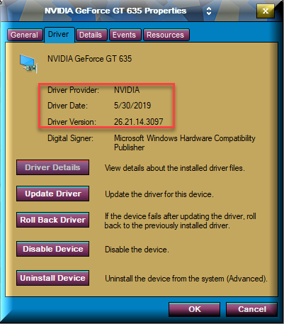 windows 10 graphic drivers