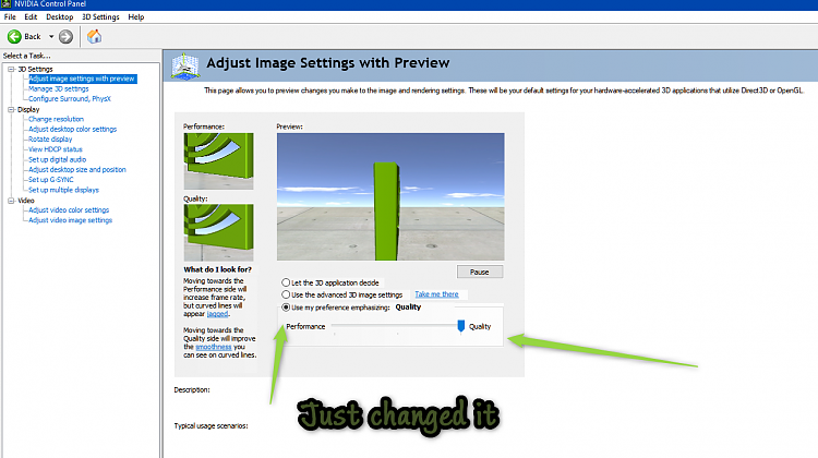Nvidia Control Panel Help Tweaking Or Better Settings Thanks Windows 10 Forums