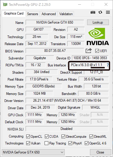 GPU in 16x slot but GPU-Z reports running at x1 speed?-gpu-z_2020-01-28_12-26-44.jpg