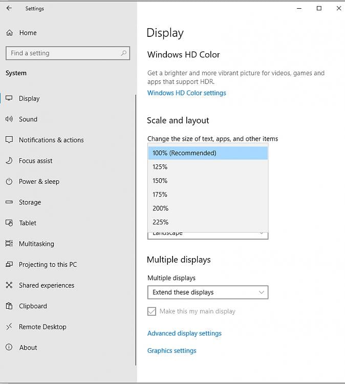 Custom Display Scaling for multi monitor setup? - Windows 10 Forums