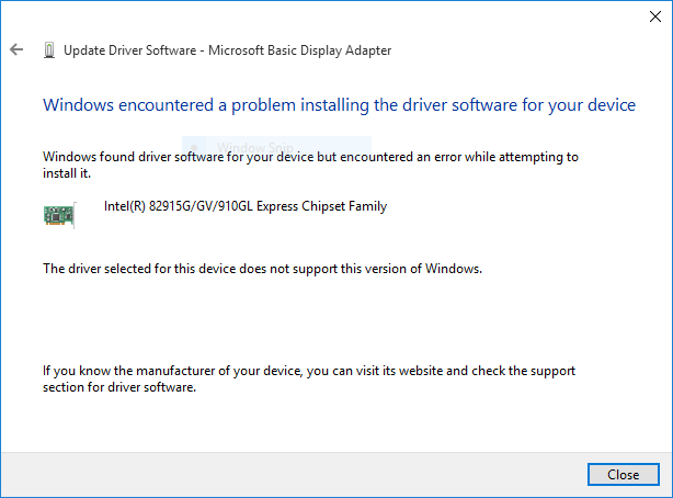 How to Install Old Drivers in Windows 10-error.png