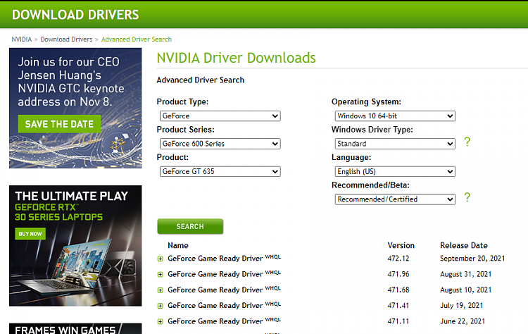 Latest NVIDIA GeForce Graphics Drivers for Windows 10 [2]-nvidia-drivers-download-page-result-standard.png