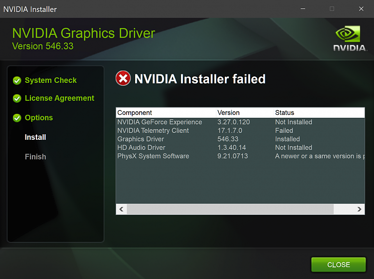 Cannot install Nvidia GeForce Experience V3.27.0.120-failed.png
